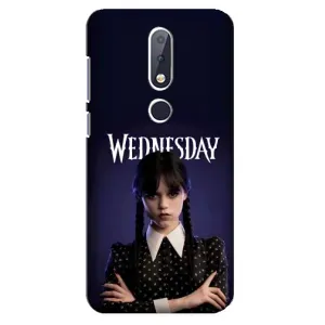 Чохли Венсдей на Nokia 6.1 Plus Уенсдей (AlphaPrint) (Wednesday)