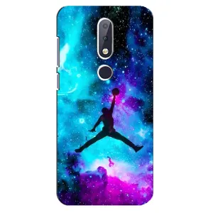 Чохли для Nokia 6.1 Plus - з картинкою JORDAN (AlphaPrint) (Яскравий Джордан)