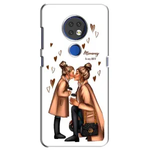 Чохол з друком для Nokia 6.2 (2019) - (Мама з дитинкою) (AlphaPrint) (Донька і мама)