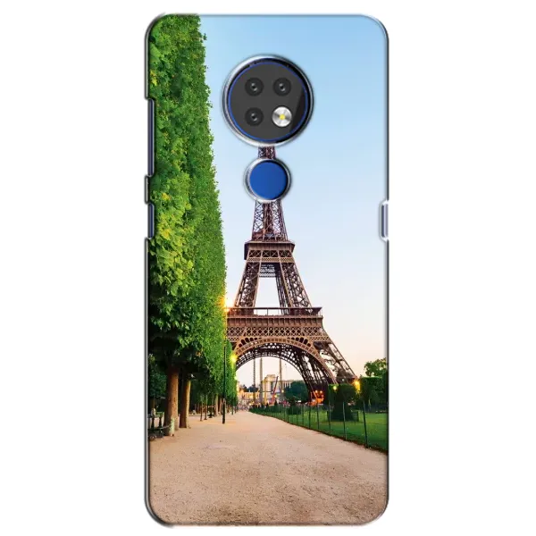 Чехол с принтом «Дорога в Париж» для Nokia 6.2 (2019)
