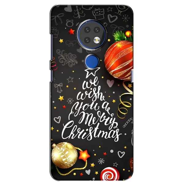 Чохол з принтом «Ялинка» для Nokia 6.2 (2019)