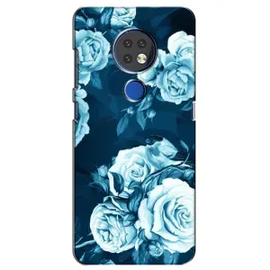 Чехлы (ART) Цветы на Nokia 6.2 (2019) (VPrint) (Блактині бутони)