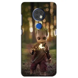 Чохол МАРВЕЛ для Нокіа 6.2 (2019) (AlphaPrint) (I am Groot)