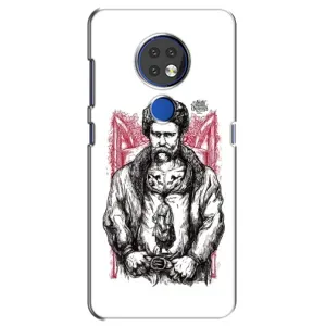 Чохли для Nokia 6.2 (2019) с принтом Тараса Шевченко (AlphaPrint) (Козак Шевченко)