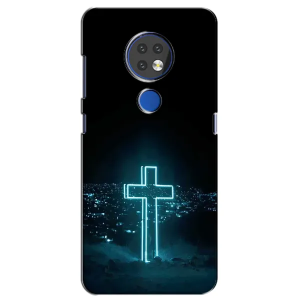 Чохол з принтом «Хрест і місто» для Nokia 6.2 (2019)
