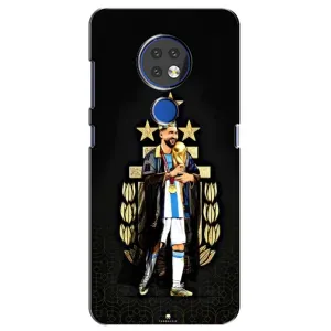 Чохли для Nokia 6.2 (2019) (Leo чемпіон) (AlphaPrint) (Мессі Король)