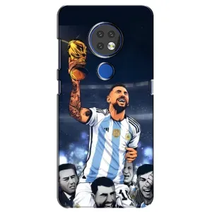 Чохли для Nokia 6.2 (2019) (Leo чемпіон) (AlphaPrint) (Мессі з кубком)