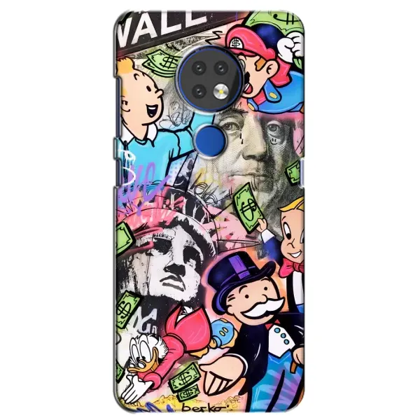 Чехол с принтом «Monopoly man» для Nokia 6.2 (2019)