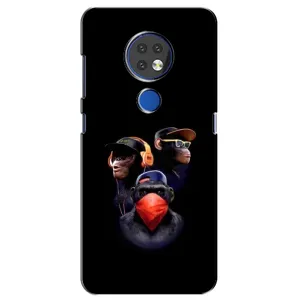 Чохол з Мавпами Nokia 6.2 (2019) - (AlphaPrint) (Три мавпи)