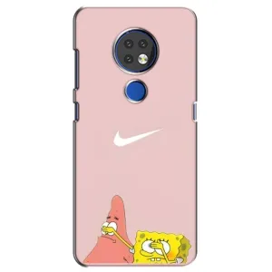 Чохол з принтом «Патрік і Губка» для Nokia 6.2 (2019)