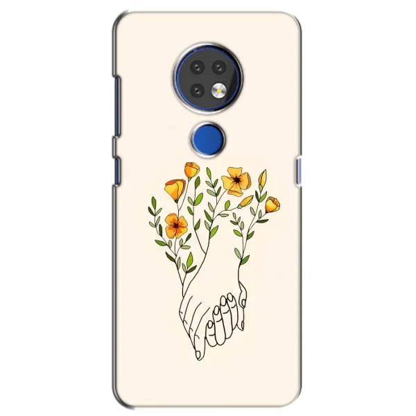 Чохол з принтом «Руки любві» для Nokia 6.2 (2019)