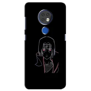 Чохли на тему: Ітачи Учіха для Nokia 6.2 (2019) (AlphaPrint) (силует Ітачі)