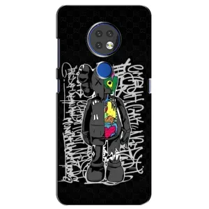 Чохли для Nokia 6.2 (2019) - Bearbrick Louis Vuitton (PREMIUMPrint) (Стиль Bearbrick)