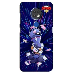 Чехлы Brawl Stars для Nokia 6.2 (2019) (AlphaPrint) (Тара)