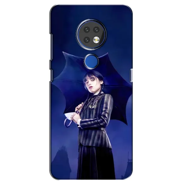 Чохол з принтом «Венздей з парасолькою» для Nokia 6.2 (2019)