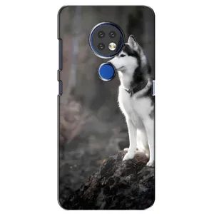 Чохол з Хаскі Nokia 6.2 (2019) - (AlphaPrint) (Вірний собака)