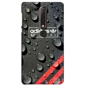 Чохли Адидас для Nokia 6 2018 (AlphaPrint) (Адидас прінт)