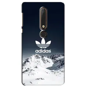 Чохли Адидас для Nokia 6 2018 (AlphaPrint) (Адідас в горах)