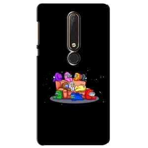 Чохли Амонг Ас для Nokia 6 2018 (AlphaPrint) (Амонг-ас)
