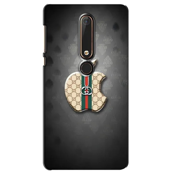 Чохол з принтом «Apple gucci» для Nokia 6 2018