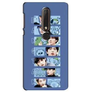 Чохли BTS для Nokia 6 2018 (AlphaPrint) (Bangtan)