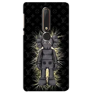 Чохли для Nokia 6 2018 - Bearbrick Louis Vuitton (PREMIUMPrint) (Bearbrick LV)