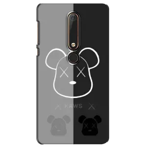 Чохли для Nokia 6 2018 - Bearbrick Louis Vuitton (PREMIUMPrint) (БеарБрік очі)