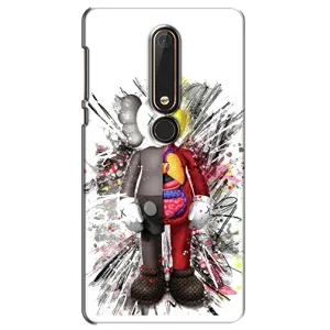 Чохли для Nokia 6 2018 - Bearbrick Louis Vuitton (PREMIUMPrint) (Беарбрік)