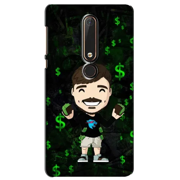 Чохол з принтом «Блогер Beast» для Nokia 6 2018