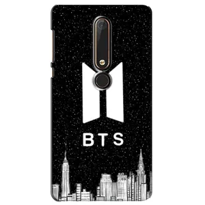 Чохли BTS для Nokia 6 2018 (AlphaPrint) (БТС Лого)