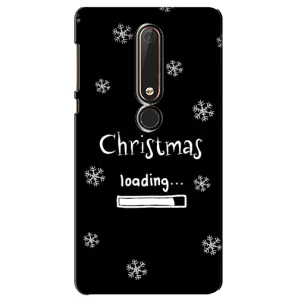 Різдвяні, Святкові Чохли для Нокіа 6 2018 (Christmas loading)