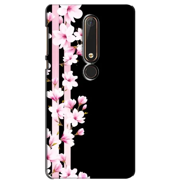 Чохол з принтом «Квіточки» для Nokia 6 2018
