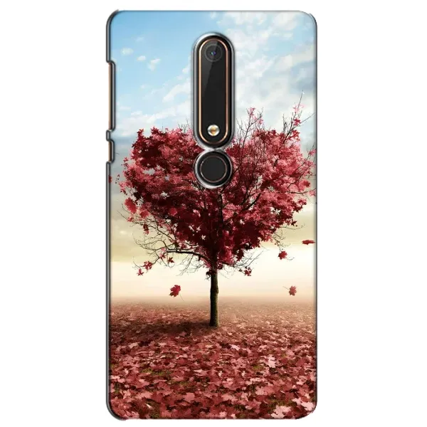 Чехол с принтом «Дерево сердце» для Nokia 6 2018 Чехол с принтом «Дерево сердце» для Nokia 6 2018