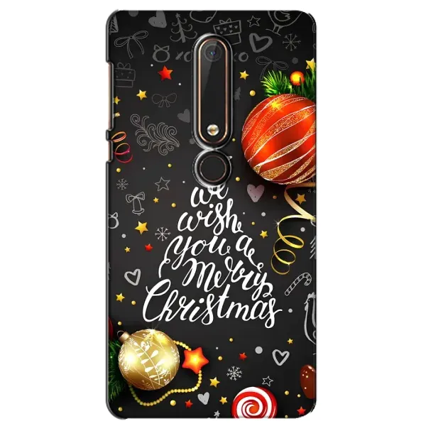 Чехол с принтом «Елочка» для Nokia 6 2018 Чехол с принтом «Елочка» для Nokia 6 2018