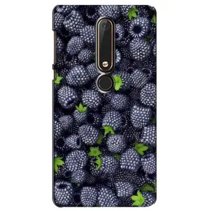 Чохли з фруктами для Nokia 6 2018 (VPrint) (Ожина)