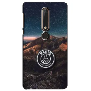 Чохли PSG для Nokia 6 2018 (AlphaPrint) (ФК ПСЖ)