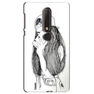 Чохол з друком для Nokia 6 2018 - (Мода) (AlphaPrint) (Фото дівчини)