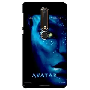 Чохли з фільму АВАТАР для Nokia 6 2018 (AlphaPrint) (око Аватара)
