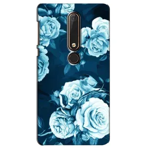 Чехлы (ART) Цветы на Nokia 6 2018 (VPrint) (Блактині бутони)