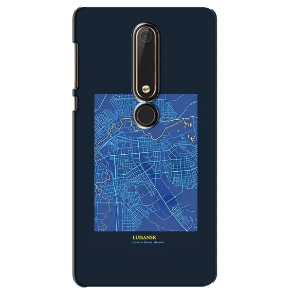 Чохол з принтом «Луганськ» для Nokia 6 2018