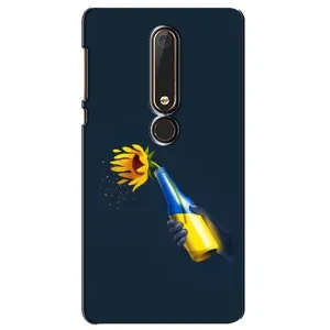 Чохол для Патріота України Nokia 6 2018 - (AlphaPrint) (Коктель молотова)