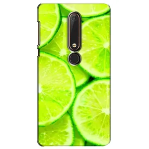 Чохли з фруктами для Nokia 6 2018 (VPrint) (Лайм)