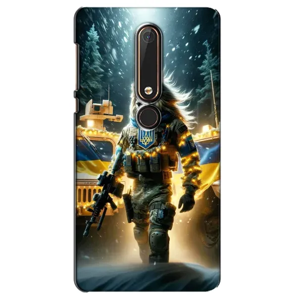 Чехол с принтом «ЛЕВ ЗСУ» для Nokia 6 2018
