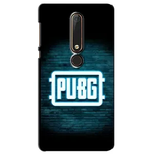 Чеjхол PUBG для Нокіа 6 2018 (AlphaPrint) (Лого PUBG)