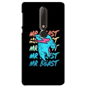 Чохли Містер Біст для Нокіа 6 2018 (logo Mr beast)