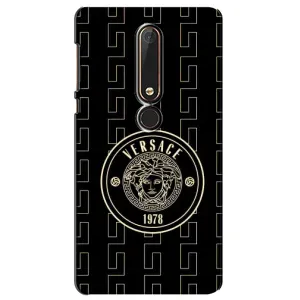 Чохли VERSACE для Нокіа 6 2018 (PREMIUMPrint) (Лого Версаче)
