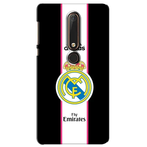 Чехол с принтом «Лого Real Madrid» для Nokia 6 2018 Чехол с принтом «Лого Real Madrid» для Nokia 6 2018
