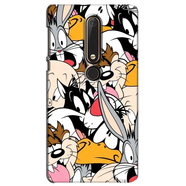 Чехол с принтом «Looney Tunes» для Nokia 6 2018 Чехол с принтом «Looney Tunes» для Nokia 6 2018