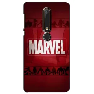 Чохол МАРВЕЛ для Нокіа 6 2018 (AlphaPrint) (MARVEL)