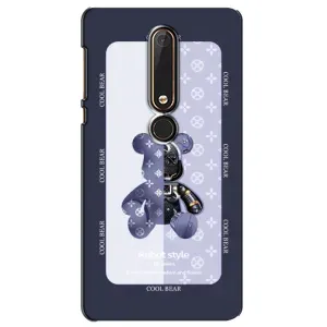 Круті Чохли Луі Віттон для Nokia 6 2018 (AlphaPrint) (Медведик LV)